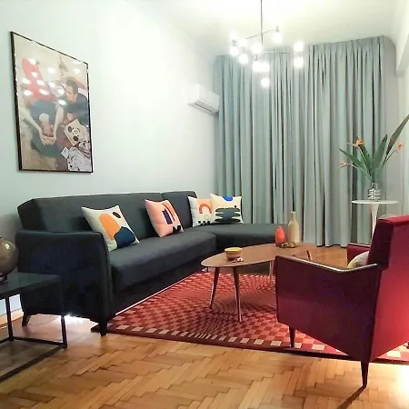 Stylish, Modern Apartment In Athens City Centre. Exterior foto